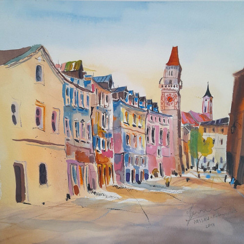 Passau rathausplatz - rathausplatz",