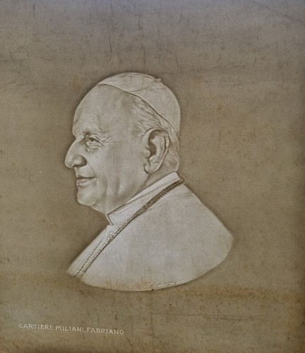 Filigrana papa giovanni xxiii - papa,