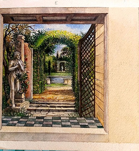 Dipinto acquarello carta - dipinto,