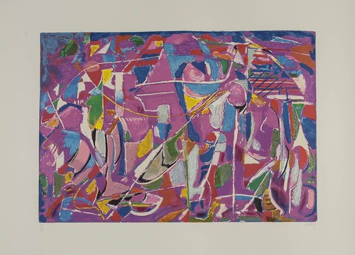 Andre lanskoy litografia - litografia, a